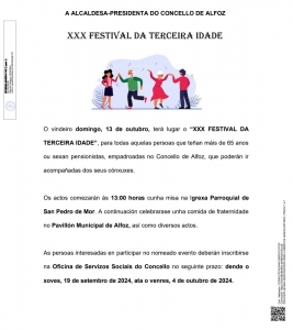 XXX FESTIVAL DE LA TERCERA EDAD