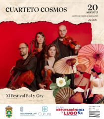 XI FESTIVAL BAL Y GAY EN ALFOZ CON LA ACTUACIÓN DEL CUARTETO COSMOS 