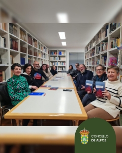 VISITA DE MANUEL ESTEBAN AL CLUB DE LECTURA DE ALFOZ