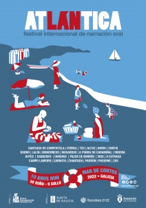 ATLÁNTICA FESTIVAL INTERNACIONAL DE NARRACIÓN ORAL 2022. ALFOZ. 2 Y 9 DE JULIO