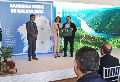 ALFOZ CONSIGUE POR SEGUNDO AÑO CONSECUTIVO LA BANDERA VERDE DE GALICIA