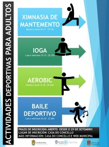 ACTIVIDADES DEPORTIVAS PARA ADULTOS CURSO 2020-21