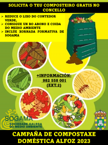 NUEVA CAMPAÑA DE COMPOSTAJE DOMÉSTICA ALFOZ 2023
