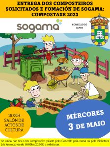 ENTREGA DE COMPOSTEROS SOLICITADOS Y FORMACIÓN DE SOGAMA PARA HACER COMPOSTAJE. 
