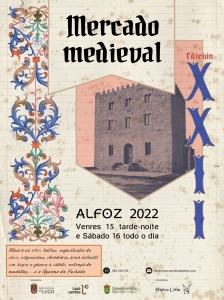 XXII MERCADO MEDIEVAL DE ALFOZ. 15 Y 16 DE JULIO EN EL CASTILLO DE CASTRODOURO