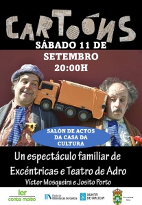 CARTOONS EXCÉNTRICAS TEATRO FAMILIAR: 11 DE SEPTIEMBRE