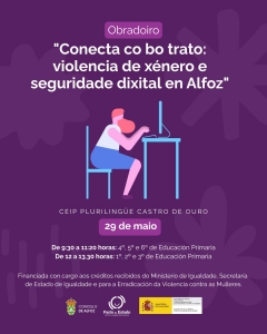 OBRADOIRO "CONECTA CON El BUENTRATO": PREVENCI&Oacute;N DE LA VIOLENCIA DE G&Eacute;NERO Y SEGURIDAD DIGITAL"