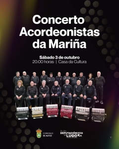 CONCIERTO DE LOS ACORDEONISTAS DE LA MARI&Ntilde;A EN ALFOZ