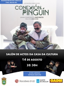 "CONEXIÓN PINGÜÍN" CON LUIS IGLESIA  Y MARCOS ORSI. 14 DE AGOSTO. RESERVA PREVIA