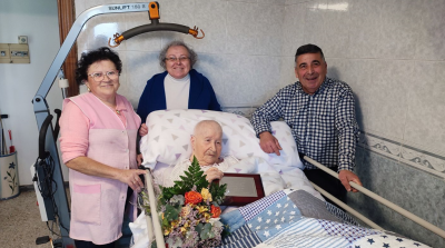 MARÍA EDELMIRA LEGASPI TRELLES, CUMPLE HOY 100 AÑOS