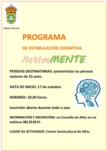 PROGRAMA DE ESTIMULACIÓN COGNITIVA ACTIVAMENTE 