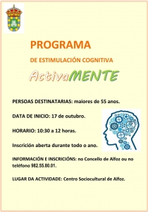 PROGRAMA DE ESTIMULACI&Oacute;N COGNITIVA &ldquo;ACTIVAMENTE&rdquo;