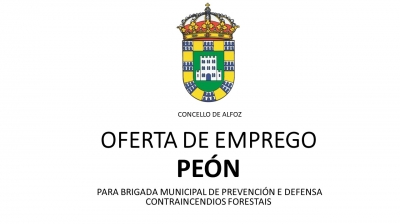 OFERTA DE EMPLEO: PEÓN PARA BRIGADA MUNICIPAL DE PREVENCIÓN Y DEFENSA CONTRAINCENDIOS FORESTALES