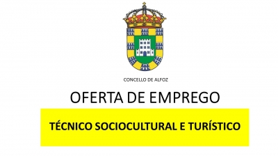 OFERTA DE EMPLEO: TÉCNICO/A SOCIOCULTURAL Y TURÍSTICO