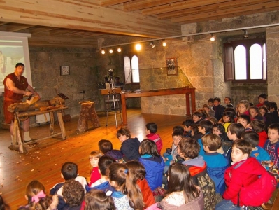 VISITA A ALFOZ DEL COLEGIO PIO XII DE SANTIAGO