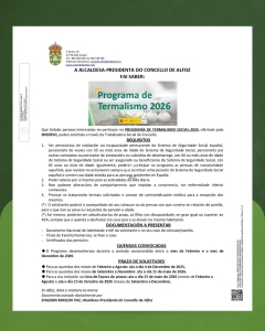 BANDO – PROGRAMA DE TERMALISMO SOCIAL 2026 (IMSERSO)