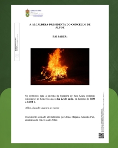  BANDO / HOGUERAS DE SAN JUAN 2026