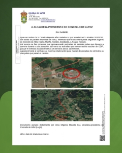 AVISO / V CARRERA POPULAR ALFOZ - VALADOURO