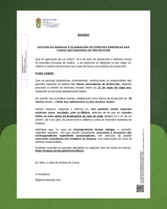BANDO MUNICIPAL / GESTI&Oacute;N DE LA BIOMASA
