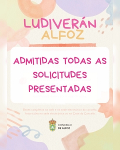 LUDIVER&Aacute;N ALFOZ 2026 - INFORMACI&Oacute;N IMPORTANTE