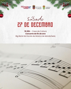 CONCIERTO DE FIN DE A&Ntilde;O