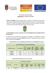 PROYECTO ILUMIN@.El Ayuntamiento de Alfoz es uno de los 38 municipios que forman parte de este proyecto. PINCHA EN LA NOTICIA Y ACCEDE A TODA LA INFORMACIÓN.