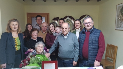 RAMONA CORTIÑAS, NUEVA CENTENARIA DE ALFOZ