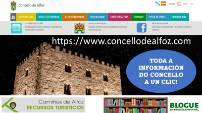TODA LA INFORMACIÓN DE ALFOZ A UN CLIC! PÁGINA WEB DEL AYUNTAMIENTO DE ALFOZ