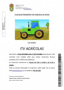 ITV VEHÍCULOS AGRÍCOLAS