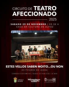 ÚLTIMA CITA DE NOVEMBRO CO TEATRO AFECCIONADO EN ALFOZ