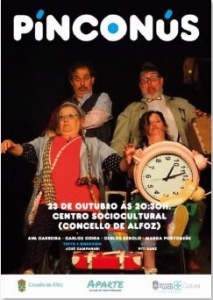 COMEDIA MUSICAL PINCONUS PARA CELEBRAR O DÍA DA BIBLIOTECA