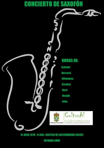 CONCERTO DE SAXOFON NO CASTELO DO CASTRODOURO