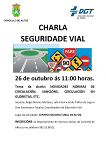 CHARLA SEGURIDADE VIAL