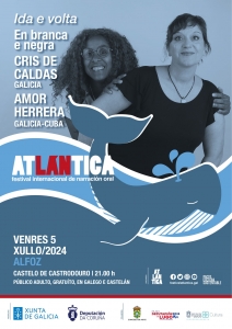 5 DE XULLO: VOLTA O FESTIVAL ATLÁNTICA A ALFOZ CON AMOR HERRERA E CRIS DE CALDAS  PRESENTANDO "IDA E VOLTA"