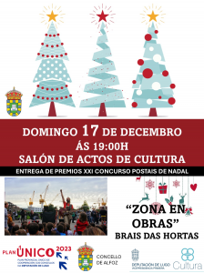 ENTREGA DE PREMIOS DO XXI CONCURSO DE POSTAIS DE NADAL