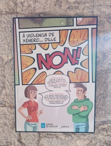 EXPOSICIÓN: "Á VIOLENCIA DE XÉNERO DILLE...NON!"