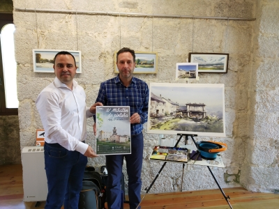 EXPOSICI&Oacute;N DE ACUARELAS NO CASTELO DO CASTRODOURO