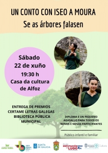 Entrega de premios no certame de narración e debuxo das Letras Galegas 2024 da biblioteca pública municipal de Alfoz