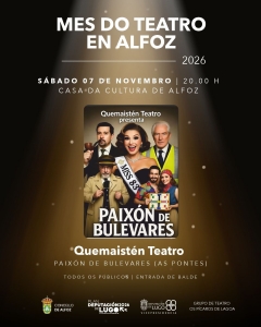 PRIMEIRA CITA CO TEATRO ESTE NOVEMBRO EN ALFOZ!