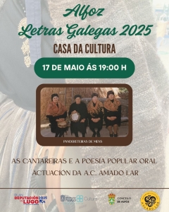 CANTARES PARA CELEBRAR AS LETRAS GALEGAS 2025