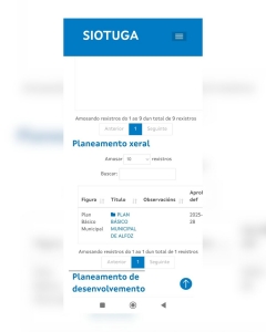 ACCESO Á DOCUMENTACIÓN DO PLAN BÁSICO MUNICIPAL DE ALFOZ