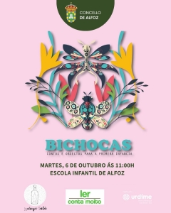 "BICHOCAS", UN CONTACONTOS PARA A ESCOLA INFANTIL DE ALFOZ!