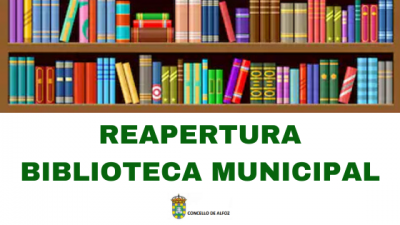 REAPERTURA BIBLIOTECA MUNICIPAL DE ALFOZ