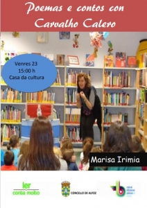 POEMAS E CONTOS CON CARVALHO CALERO. MARISA IRIMIA