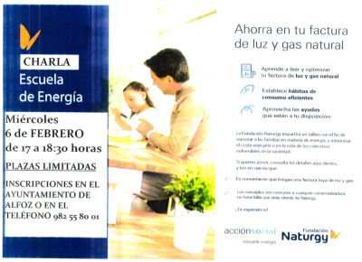  CHARLA ESCOLA DE ENERX&Iacute;A 