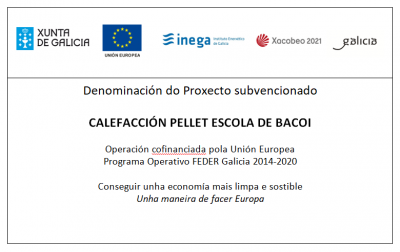 INSTALACI&Oacute;N CALEFACCI&Oacute;N PELLETS NA ESCOLA DE BACOI