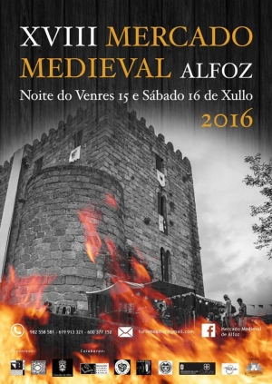 PRESENTACIÓN XVIII MERCADO MEDIEVAL: DESFILE DE TRAXES MEDIEVAIS