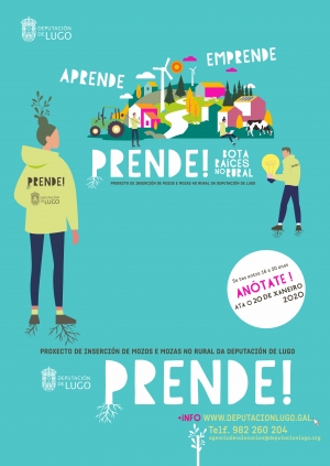 PRENDE! PROXECTO DE INSERCI&Oacute;N DE MOZOS E MOZAS NO RURAL
