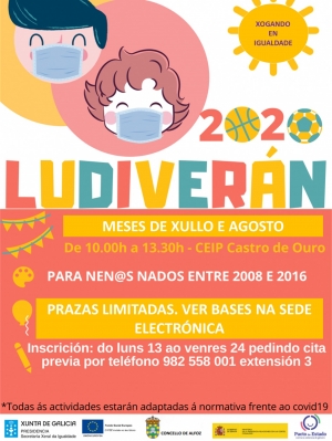 LUDIVERÁN 2020: Xogando en igualdade