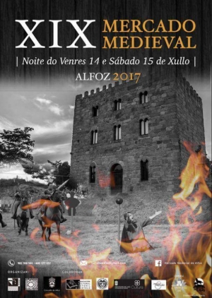 O XIX MERCADO MEDIEVAL CONTA COA COLABORACI&Oacute;N DA DEPUTACI&Oacute;N